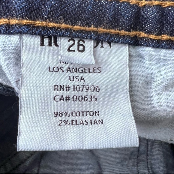 Hudson Bootcut Flare Jeans Size 26 - Picture 6 of 12